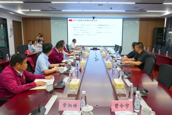 集團(tuán)黨委書記、董事長沈彬來淮鋼調(diào)研指導(dǎo)