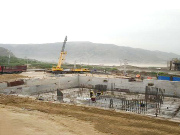 禹門(mén)口施工現(xiàn)場(chǎng)